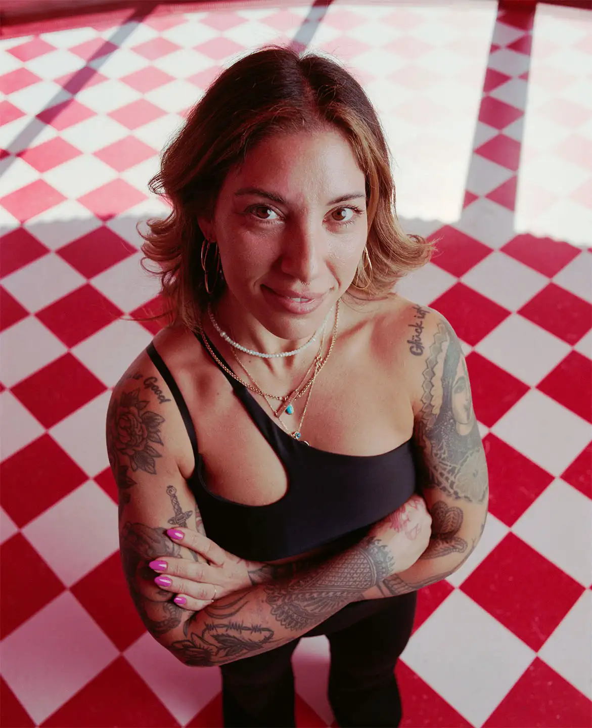 Maria Pountou — Operations Manager & Yogini, Samigo Sport Club. Commissioned by Monocle, 2025