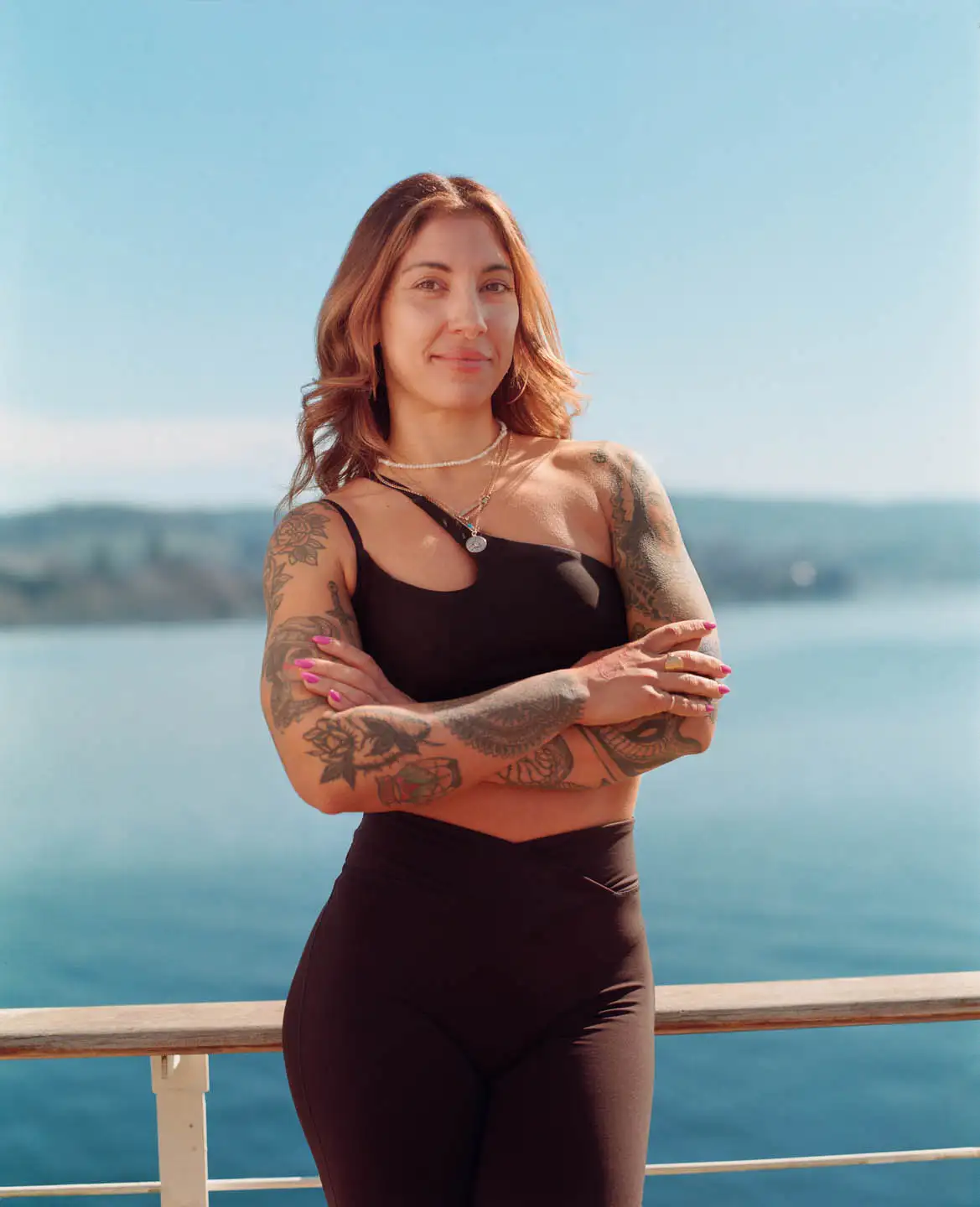 Maria Pountou — Operations Manager & Yogini, Samigo Sport Club. Commissioned by Monocle, 2025