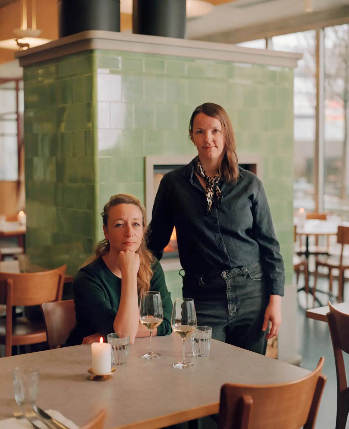 Eva Lerch — Co-owner, and Sanne Eisenring — Head Chef, Restaurant Osso. Commissioned by Monocle, 2025